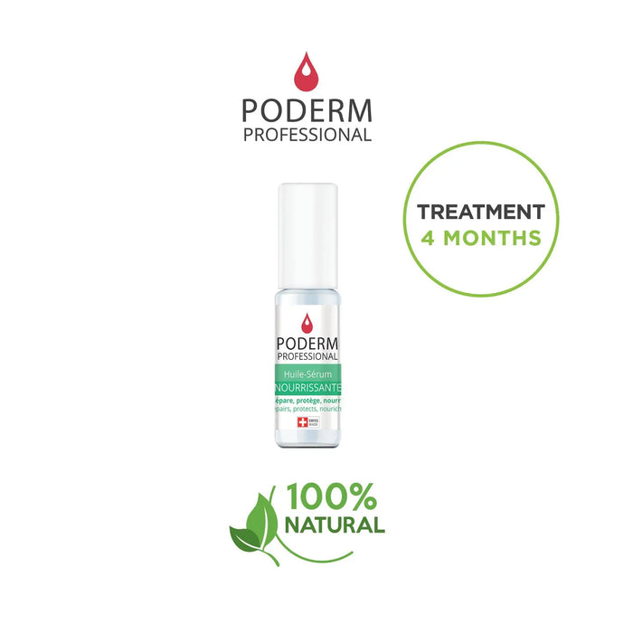 Serum Treatment for Striated, Dry, Brittle Nails - 8ml - Nourishing - Poderm Professional - My Podologie