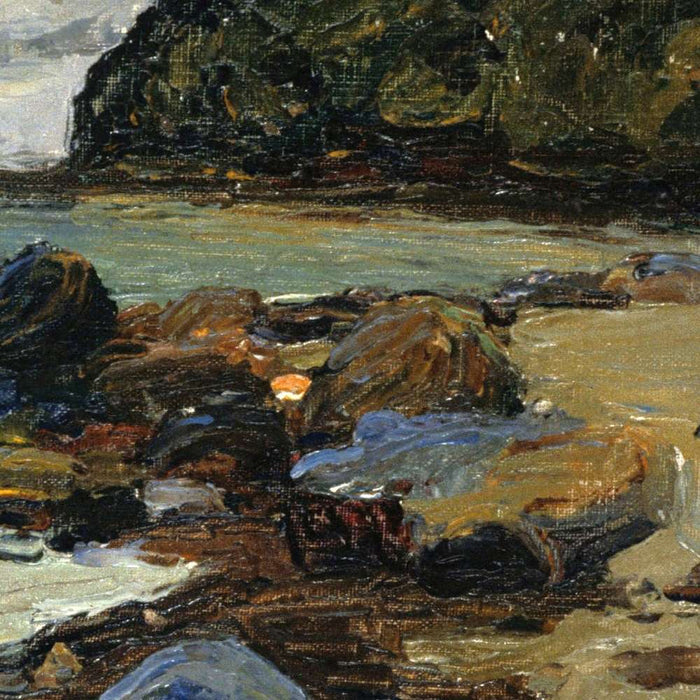Sestri — on the Beach by Wassily Kandinsky, 1905