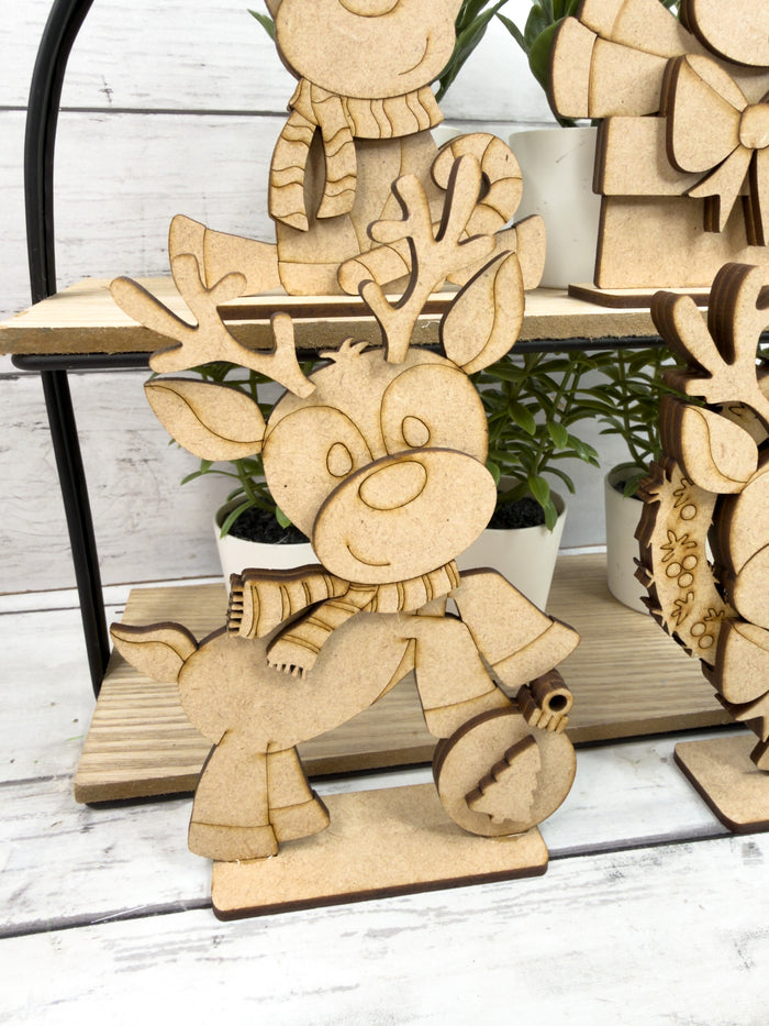 Set Reindeer Christmas Friends DIY Kit