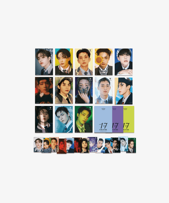SEVENTEEN - 17 IS RIGHT HERE OFFICIAL MD LENTICULAR POSTCARD - COKODIVE