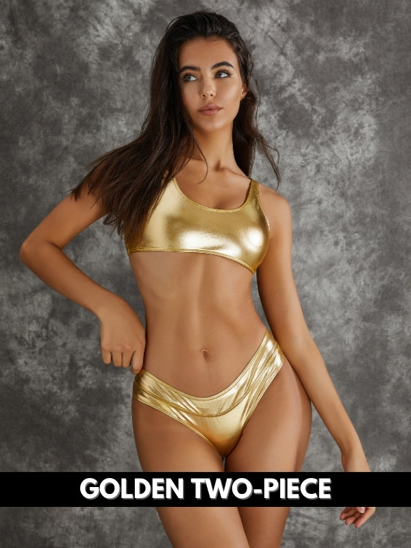 Gold / S / Two-Piece