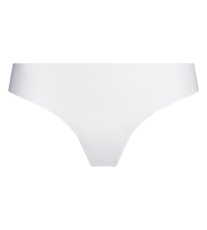Slip brésilien femme invisible en microfibre Blanc Dim
