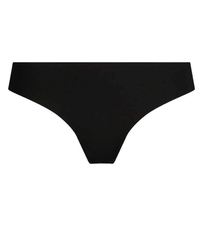 Slip brésilien femme invisible en microfibre Noir Dim