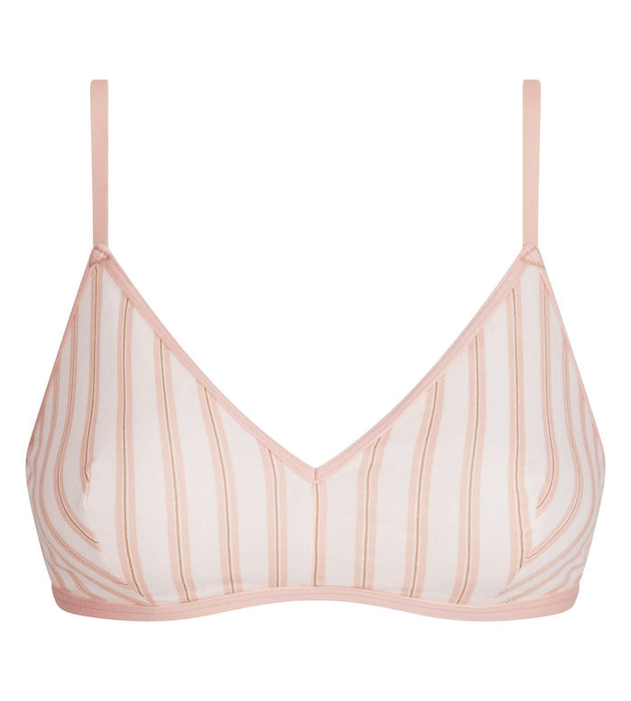 Soutien-gorge sans armatures crème rose Dim x Ines de la Fressange