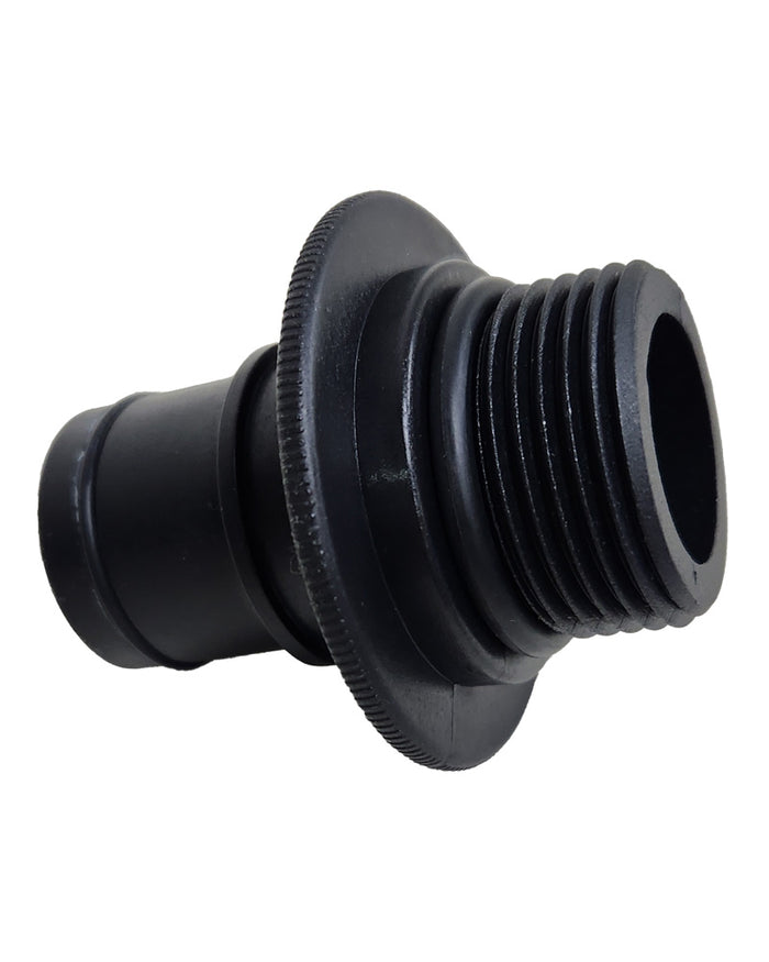 Straightline 1” NPT to 1" Flow Right Fitting