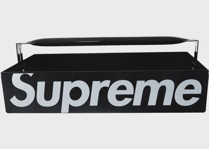 High-quality black Supreme Mac Tools Tote Tray with model number SS24