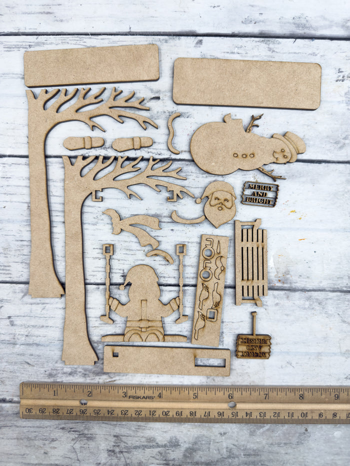 Swinging Santa DIY Kit