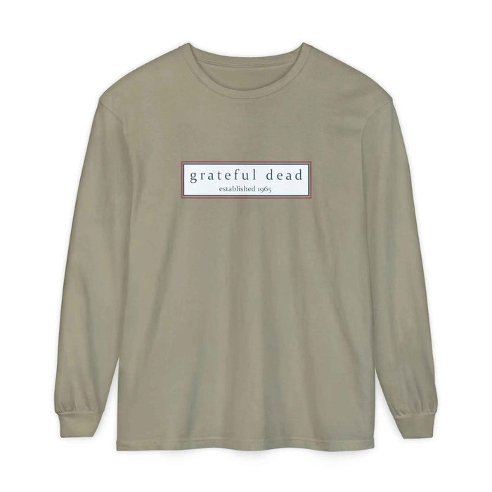 The Wolf Vineyard Collection Garment-Dyed Two-Sided Long Sleeve
