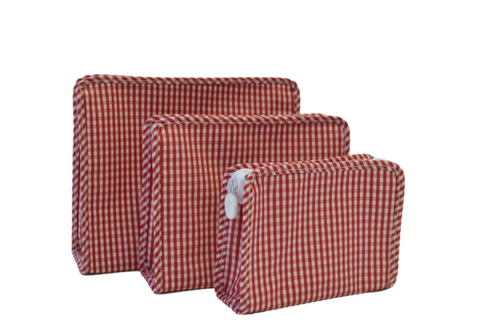 TRVL Roadie Large - Gingham Red