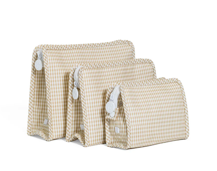 TRVL Roadie Large - Khaki Gingham