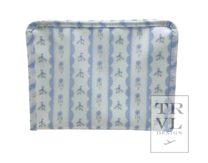 TRVL Roadie Medium - Ribbon Floral Blue