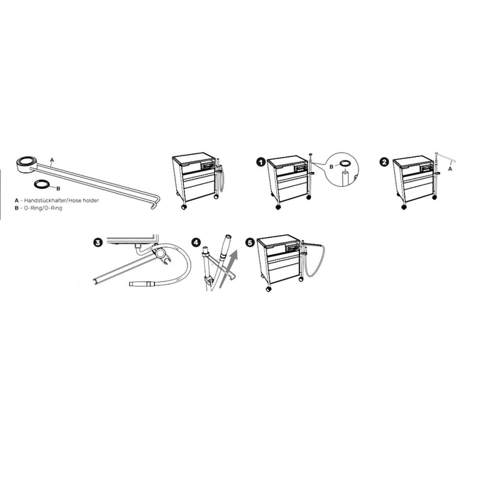 Accessoire Unit Classic - Support pour tuyau de pièce à main - Ruck Ruck