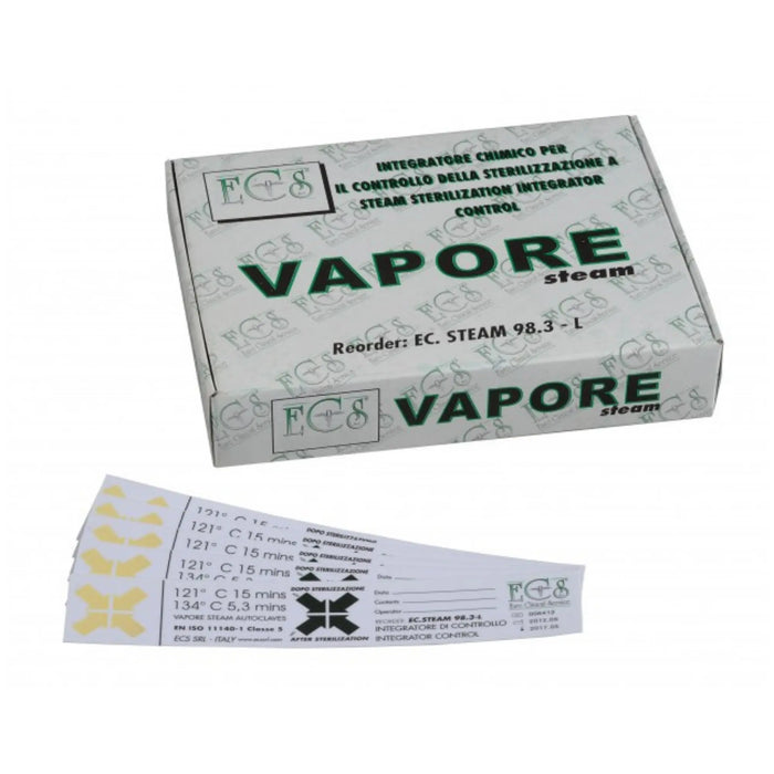VAPORE sterilization tests - Box of 250 indicators - My Podologie