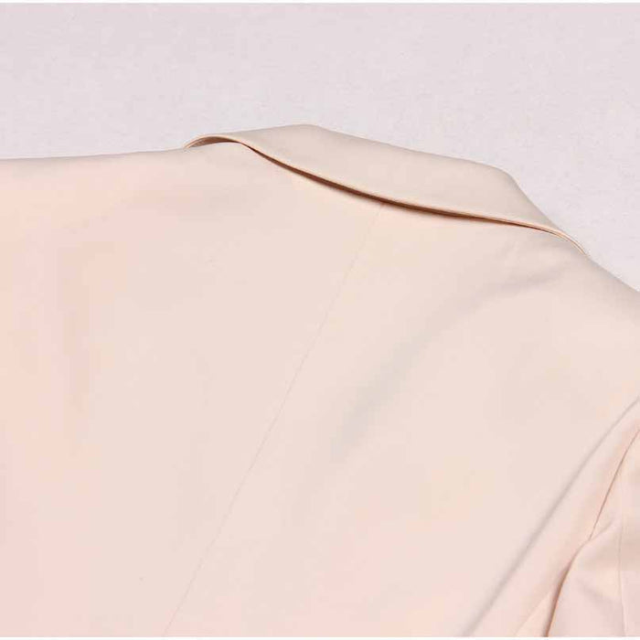 Women's Belted Blazer Suit Elegant Business Suit Formal Pantsuit