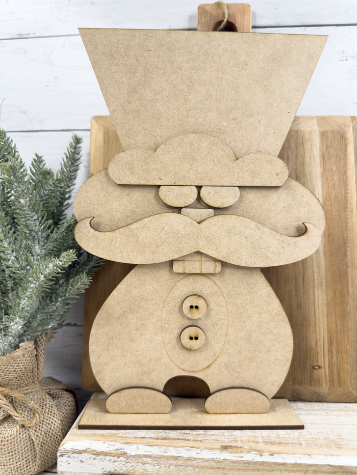 Wonky Prim Nutcracker Shelf Sitter Kit