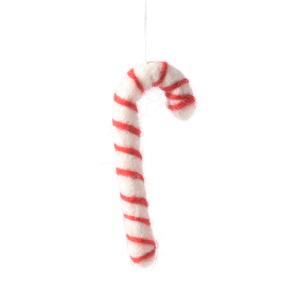 Candy Cane White & Red