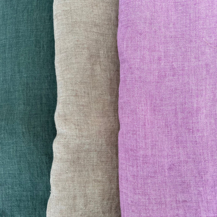 Linen Fabric Light Weight Soft Touch 21S 7575 7566 7576 - The Linen Lab - Pink