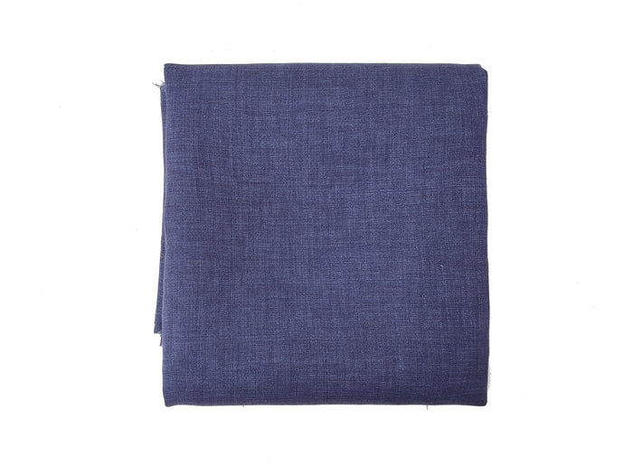 100% Linen Vintage Dyed Delave Fabric – Fine 21s Yarn, Pre-Washed, Light Weight Violet(dark) 6372