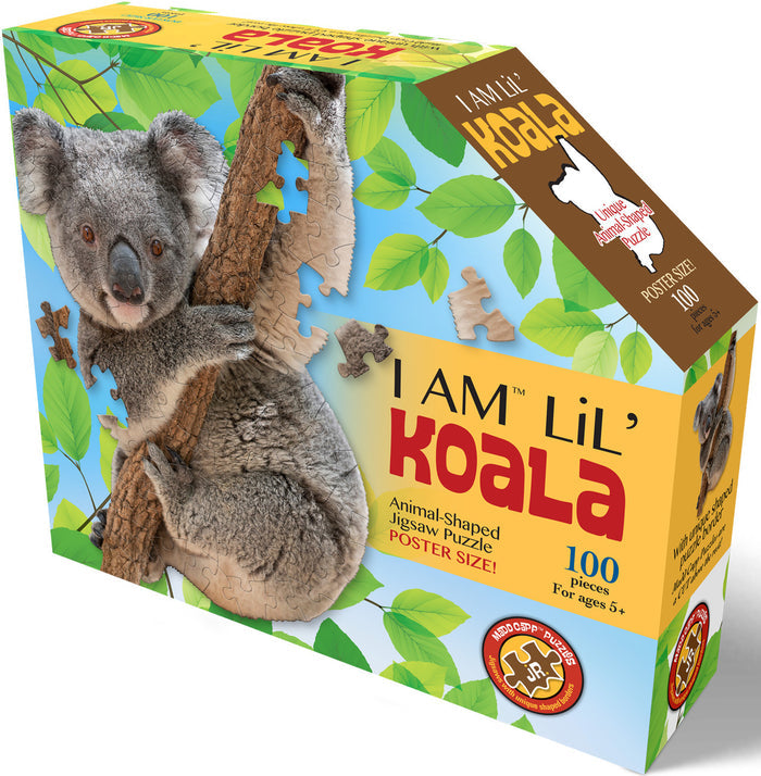 100 Piece Shaped Jigsaw Puzzle - I Am Lil' Koala | Madd Capp