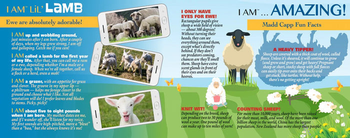 100 Piece Shaped Jigsaw Puzzle - I Am Lil' Lamb | Madd Capp