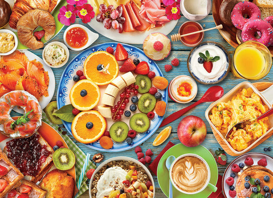 1000 Piece Jigsaw Puzzle - Breakfast Table | EUROGRAPHICS