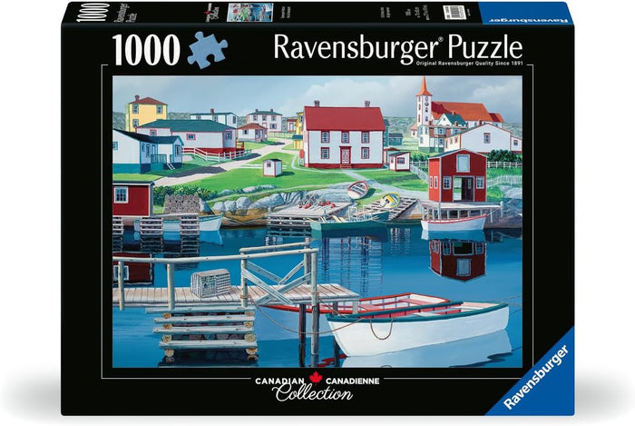 1000 Piece Jigsaw Puzzle - Canadian Collection: Greenspond Harbor | Ravensburger
