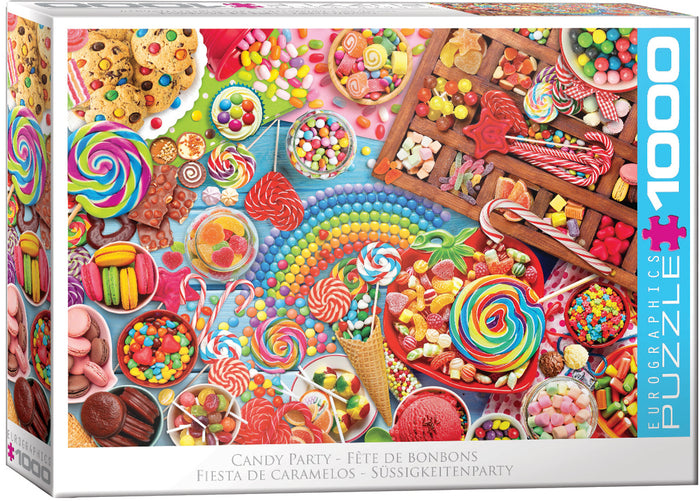 1000 Piece Jigsaw Puzzle - Candy Party | EUROGRAPHICS