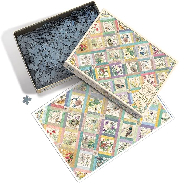 1000 Piece Jigsaw Puzzle - Country Dairy Quilt | Cobble Hill