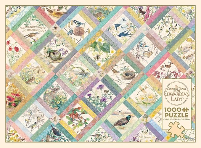 1000 Piece Jigsaw Puzzle - Country Dairy Quilt | Cobble Hill