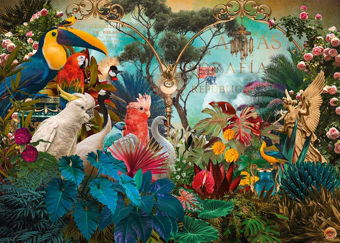 1000 Piece Jigsaw Puzzle - Fauna Fantasies: Birdiversity | Heye