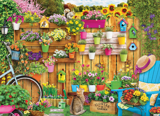1000 Piece Jigsaw Puzzle - Garden Flowers | EUROGRAPHICS