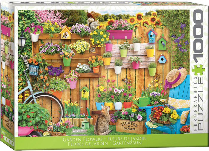 1000 Piece Jigsaw Puzzle - Garden Flowers | EUROGRAPHICS