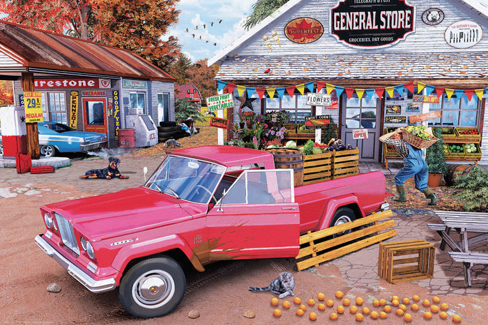 1000 Piece Jigsaw Puzzle - Jeep Farmer's Truck | EUROGRAPHICS