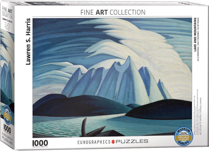 1000 Piece Jigsaw Puzzle - Lake and Mountains | EUROGRAPHICS