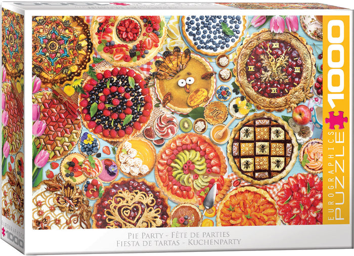 1000 Piece Jigsaw Puzzle - Pie Party | EUROGRAPHICS
