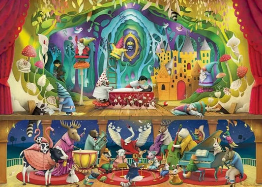 1000 Piece Jigsaw Puzzle - Snow White and the 7 Gnomes | Ravensburger