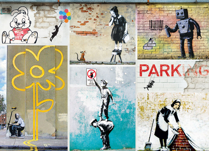 1000 Piece Jigsaw Puzzle - Street Art | EUROGRAPHICS