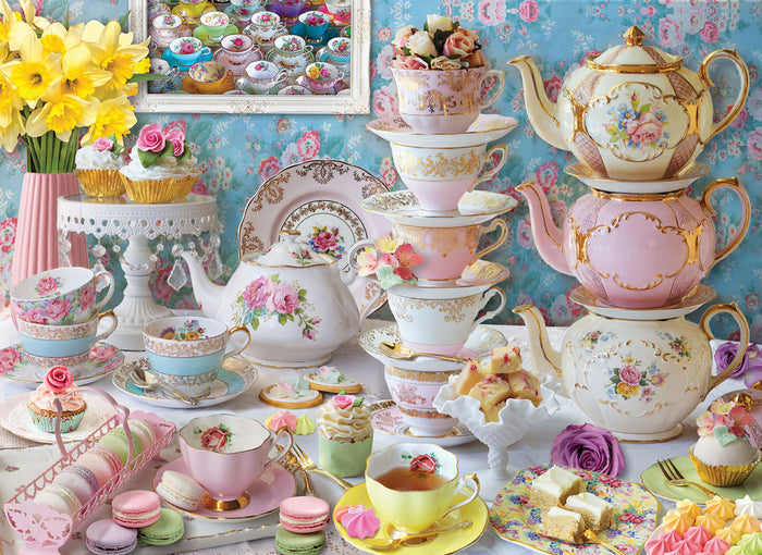 1000 Piece Jigsaw Puzzle - Tea Table | EUROGRAPHICS