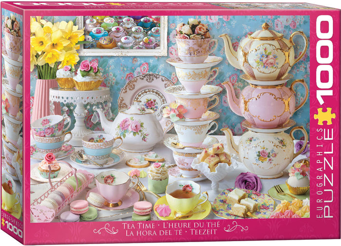1000 Piece Jigsaw Puzzle - Tea Table | EUROGRAPHICS