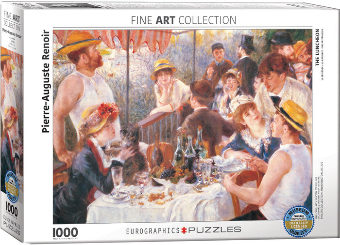1000 Piece Jigsaw Puzzle - The Luncheon by Pierre Auguste Renoir | EUROGRAPHICS