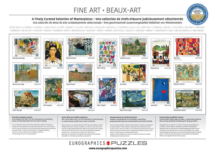 1000 Piece Jigsaw Puzzle - The Luncheon by Pierre Auguste Renoir | EUROGRAPHICS