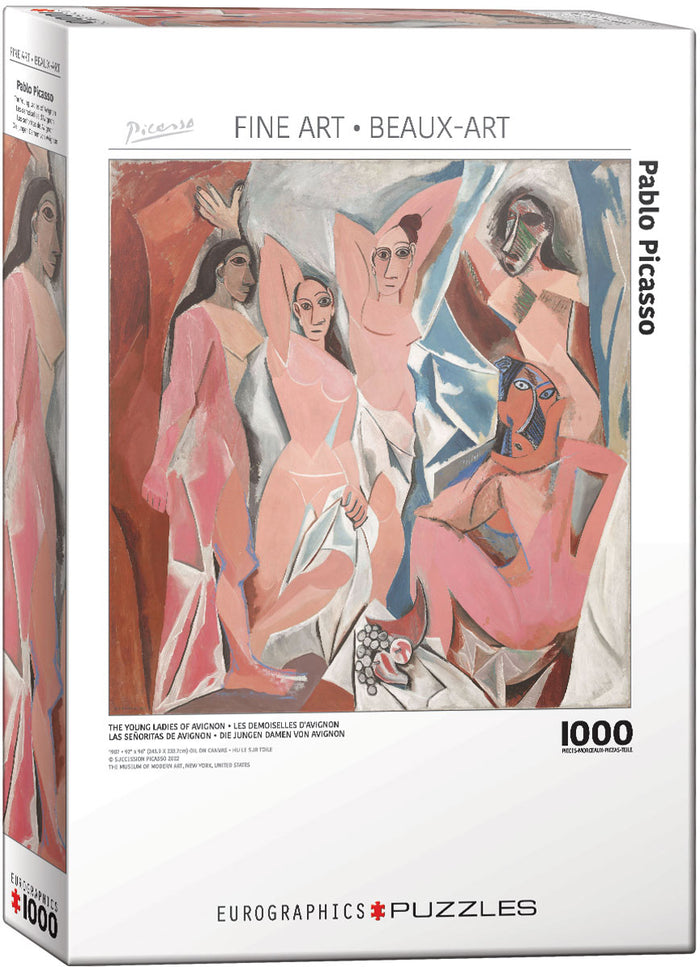 1000 Piece Jigsaw Puzzle - The Young Ladies of Avignon | EUROGRAPHICS