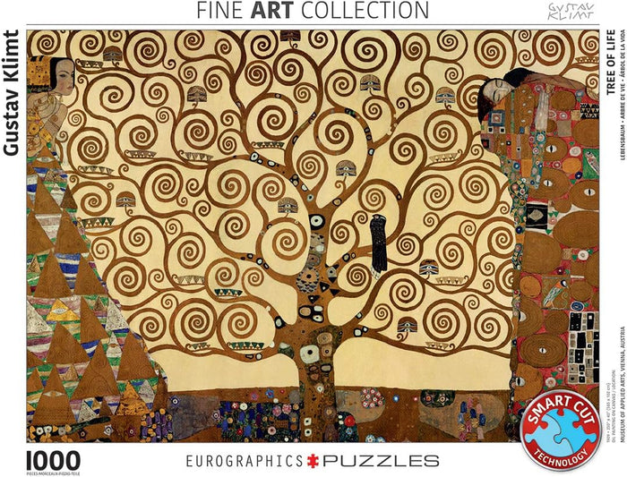 1000 Piece Jigsaw Puzzle - Tree of Life by Gustav Klimt | EUROGRAPHICS
