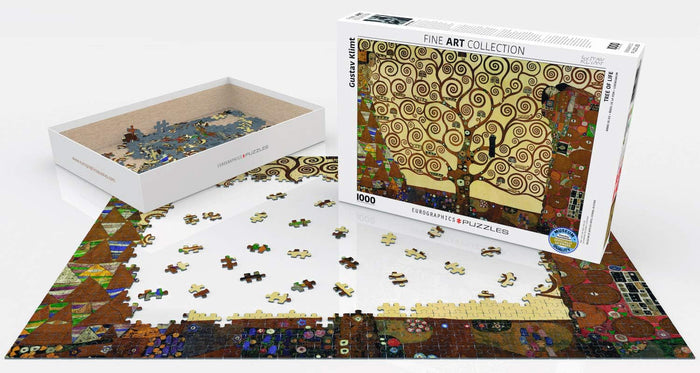 1000 Piece Jigsaw Puzzle - Tree of Life by Gustav Klimt | EUROGRAPHICS