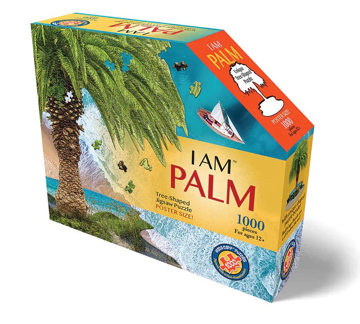 1000 Piece Shaped Jigsaw Puzzle - I AM PALM | Madd Capp