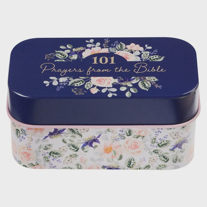 101 Prayers from the Bible In A Tin Box