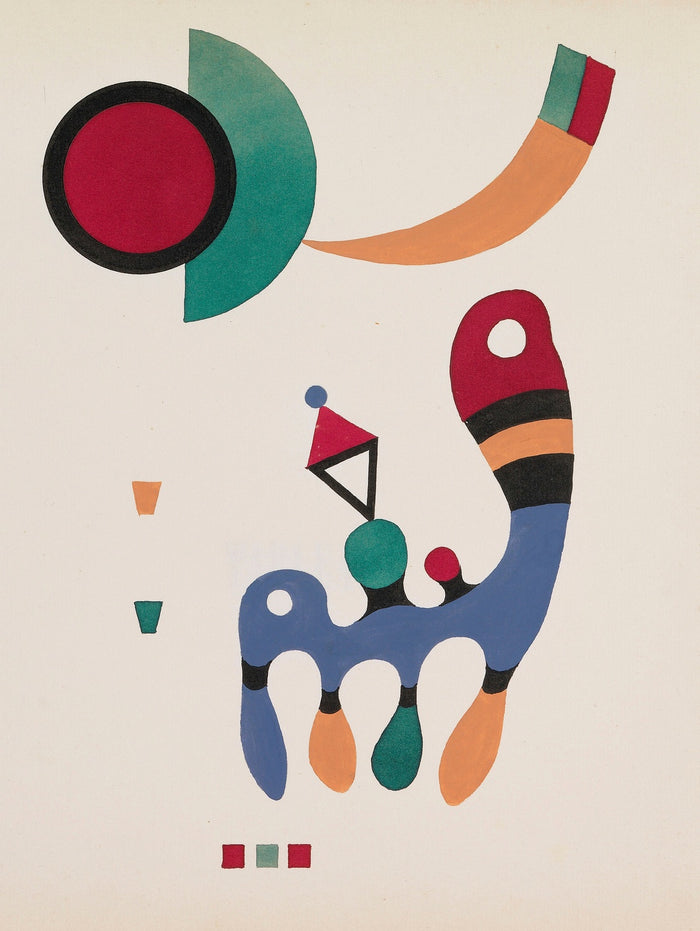 11 tableux et 7 poèmes by Wassily Kandinsky, 1945