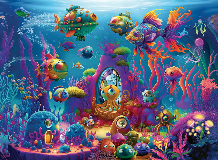 150 XXL Piece Jigsaw Puzzle - Alien Ocean | Ravensburger