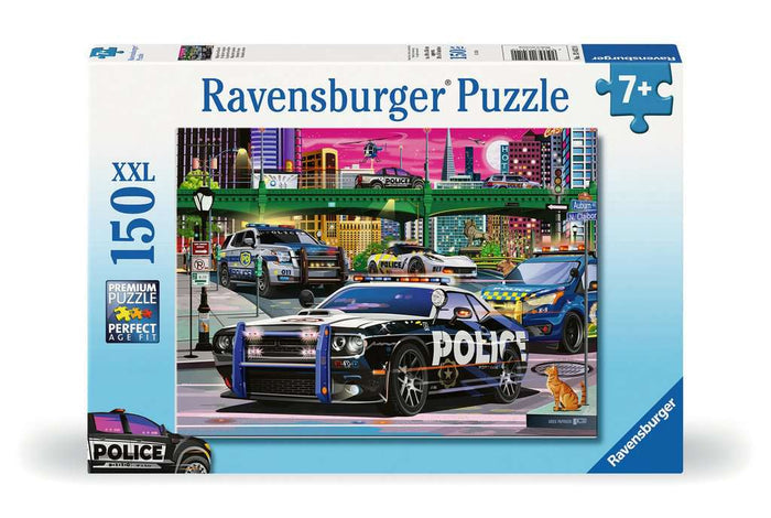 150 XXL Piece Jigsaw Puzzle - Police on Patrol | Ravensburger