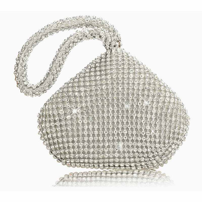 1920s Party Prom Wedding Clutch Rhinestone Evening Bags Sparkly Glitter Purse